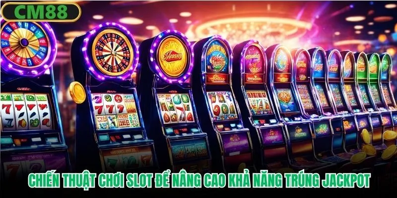 Chiến thuật chơi slot để nâng cao khả năng trúng jackpot