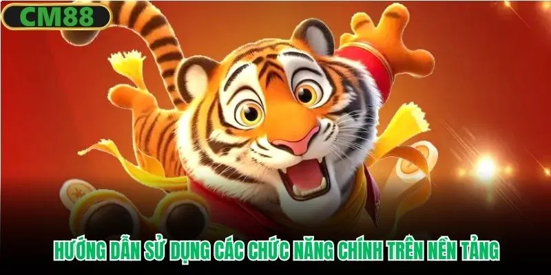 Hướng dẫn sử dụng các chức năng chính trên nền tảng